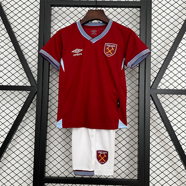 Camiseta West Ham Primera Niño 2025-2026